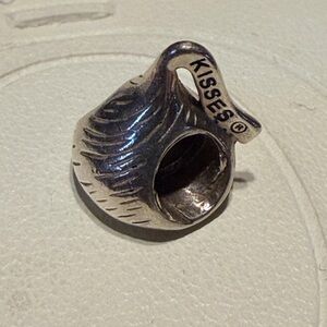 Silver Hershey's Kisses Charm 925 A